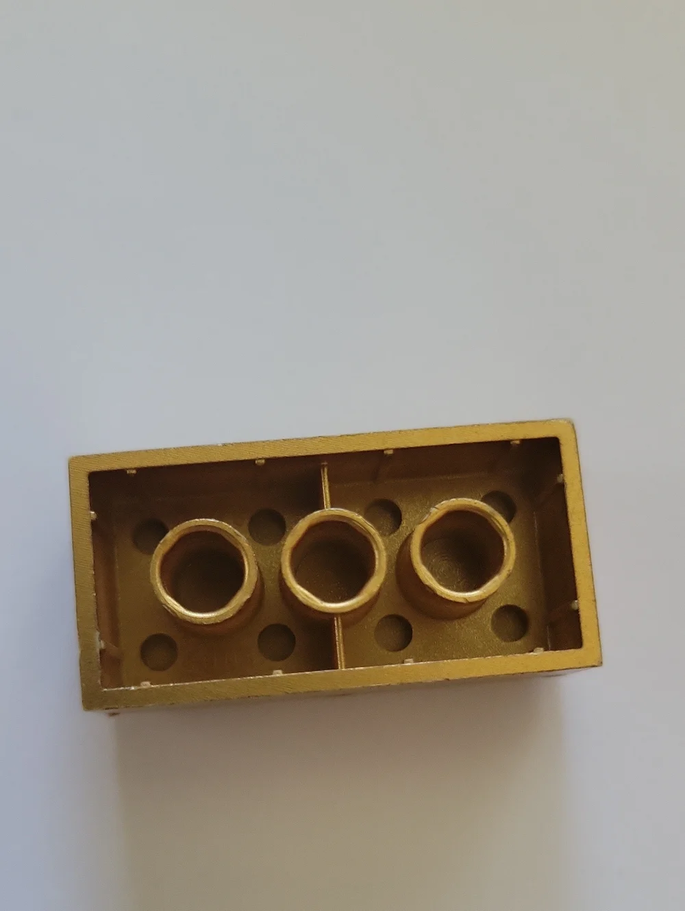 Lego gold 2x4 brick